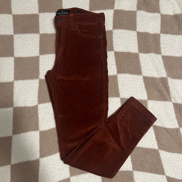 Rust Skinny Corduroy Jeans - Picture 5 of 6